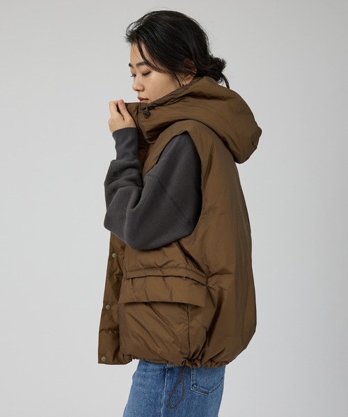 REMI RELIEF/レミレリーフ】超軽量ダウンベスト（ダウンジャケット