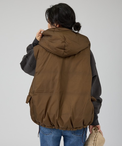 レミレリーフ　ダウンベスト REMI RELIEF（レミ レリーフ） ダウンベスト ベスト ナチュラル加工