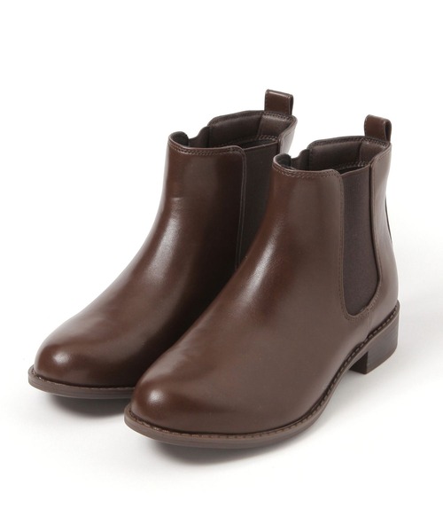 studio CLIP（スタディオクリップ）の「【消臭・抗菌防臭】軽らくサイドゴアブーツ（ブーツ・レディース・ブラック/ブラウン・MEDIUM/LARGE）」の4枚目の写真