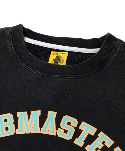 COBMASTER(コブマスター)の「裏毛パウダー加工クルースウェット(焚火クマ)(スウェット・メンズ・グリーン/オートミール/ブラック・MEDIUM/LARGE/X-LARGE)」の4枚目の写真