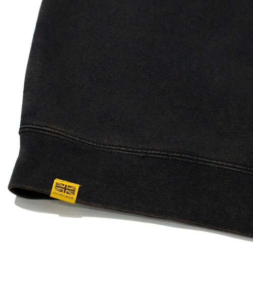 COBMASTER(コブマスター)の「裏毛パウダー加工クルースウェット(焚火クマ)(スウェット・メンズ・グリーン/オートミール/ブラック・MEDIUM/LARGE/X-LARGE)」の7枚目の写真