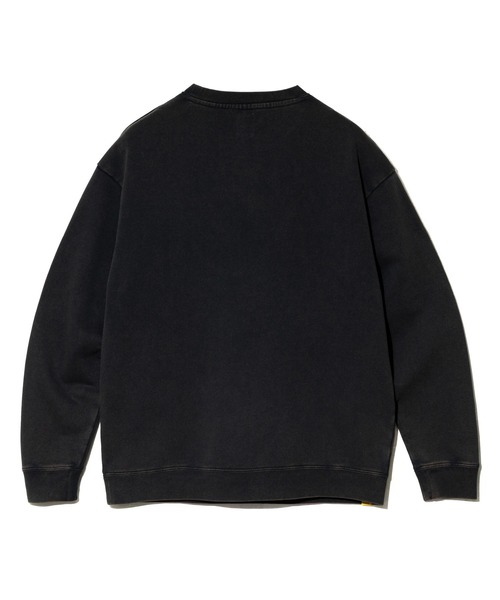 COBMASTER(コブマスター)の「裏毛パウダー加工クルースウェット(焚火クマ)(スウェット・メンズ・グリーン/オートミール/ブラック・MEDIUM/LARGE/X-LARGE)」の10枚目の写真