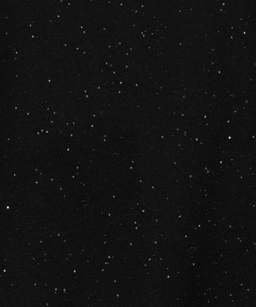 mysty woman（ミスティウーマン）の「マイクロスパンコールVニット　612426（ニット/セーター・レディース・モカ/ブラック/アイボリー・FREE）」の16枚目の写真