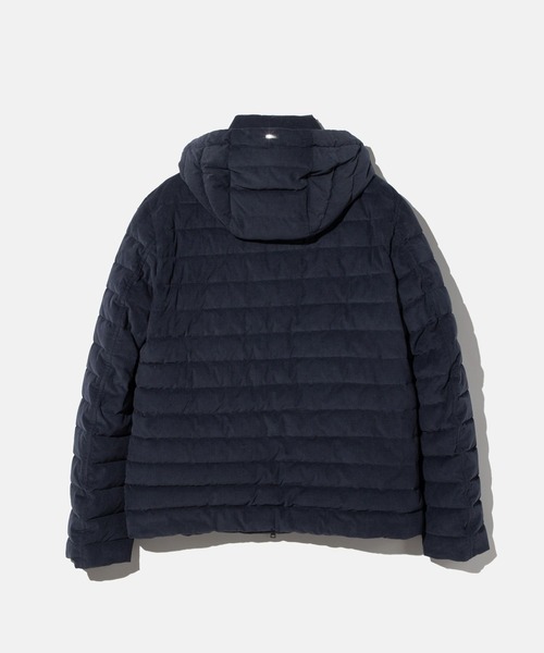 HERNO（ヘルノ）の「HERNO RESORT CORDUROY ヘルノ リゾート コーデュロイ ダウンジャケット（ダウンジャケット/コート・メンズ・ネイビー系1/グレー系1・46/48/50）」の8枚目の写真