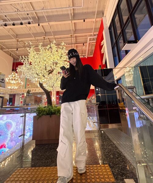 Midnight Move（ミッドナイトムーブ）の「89 rivet mtm [khaki]（スウェット・レディース・その他・FREE）」の7枚目の写真