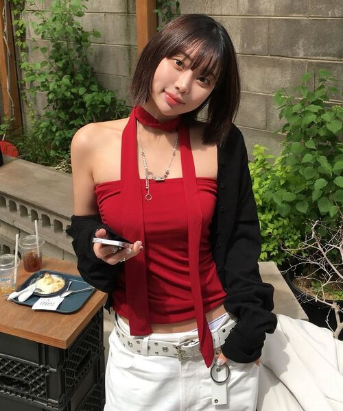 ROCKCAKE(ロックケーキ)の「アイレット R ポケット カーブパンツ - ホワイト(その他パンツ・レディース・その他・MEDIUM/SMALL)」の5枚目の写真