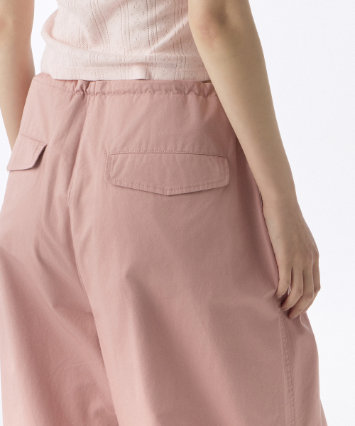 MUSINSA STANDARD WOMAN（ムシンサスタンダードウーマン）の「ウィメンズコットンパラシュートパンツ[デザートピンク]（スウェットパンツ・レディース・その他・30/24/26/28/22）」の8枚目の写真