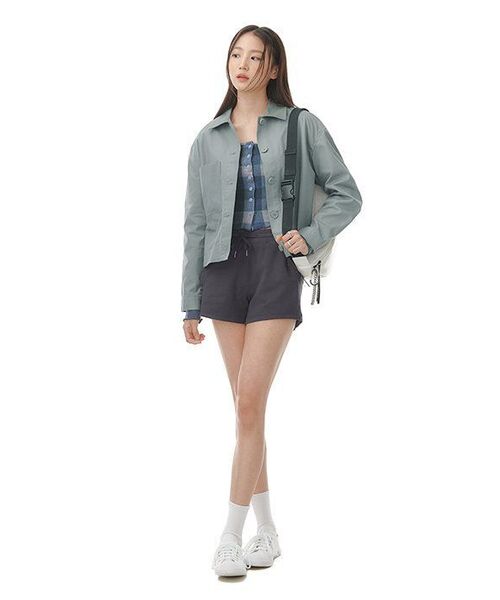 MUSINSA STANDARD WOMAN（ムシンサスタンダードウーマン）の「ウィメンズラウンジショーツ[ダークグレー]（その他パンツ・レディース・その他・MEDIUM/LARGE/X-SMALL/SMALL）」の7枚目の写真