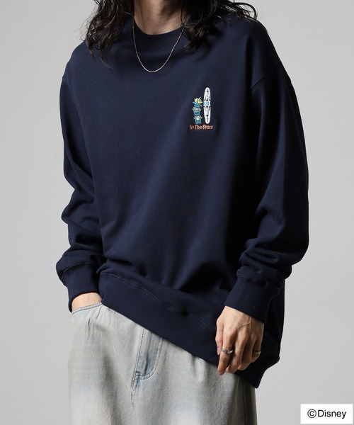 DISNEY トイストーリーワンポイント刺繍スウェット（スウェット