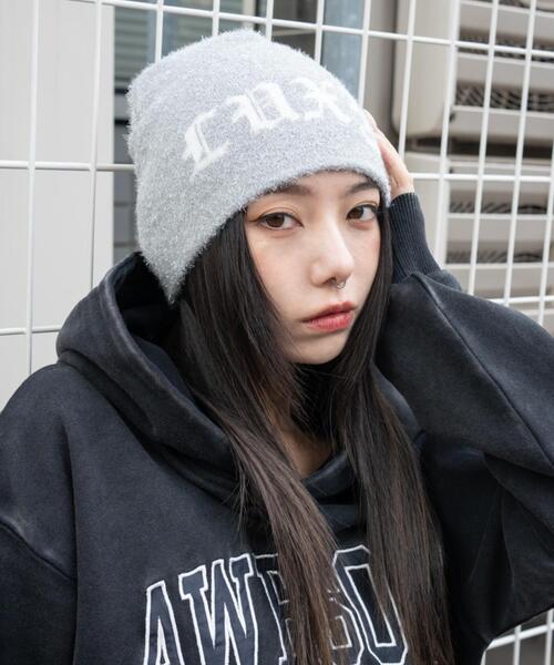 WEGO（ウィゴー）の「WEGO/ラメニットシングルニットワッチ（ニットキャップ/ビーニー・レディース・ホワイト/ライトグレー/ブラック・FREE）」の11枚目の写真