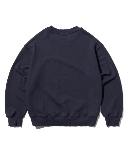 AECA(エイカ)の「EASY & FREE FLAG SWEAT SHIRTS-NAVY(スウェット・レディース・その他・LARGE/X-LARGE/SMALL/MEDIUM)」の17枚目の写真