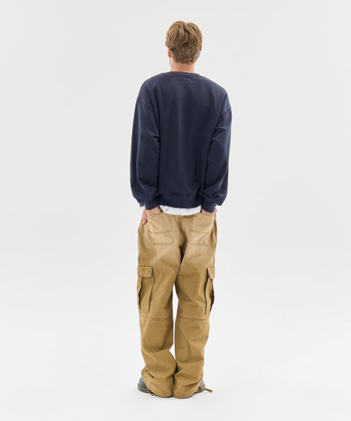 AECA(エイカ)の「EASY & FREE FLAG SWEAT SHIRTS-NAVY(スウェット・レディース・その他・LARGE/X-LARGE/SMALL/MEDIUM)」の14枚目の写真