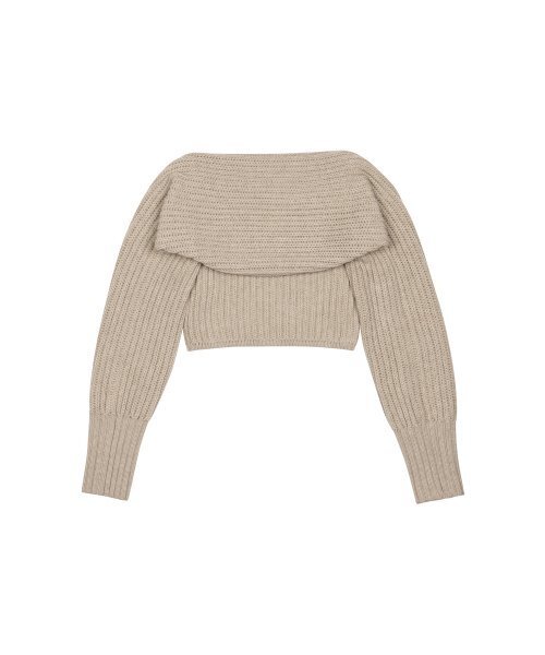 LUVISTRUE(ラヴイズトゥルー)の「WO BOLERO TOP SET(BEIGE)(カーディガン/ボレロ・レディース・その他・FREE)」の2枚目の写真