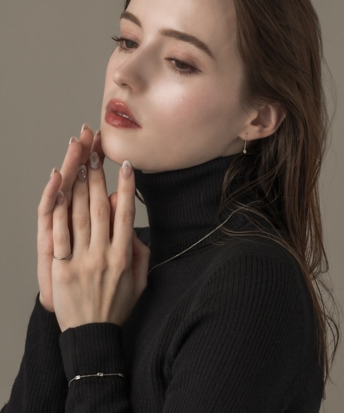 muku（ムク）の「BRACELET/4SQUARE ZIRCONIA（ブレスレット・レディース・シルバー/ゴールド・FREE）」の18枚目の写真