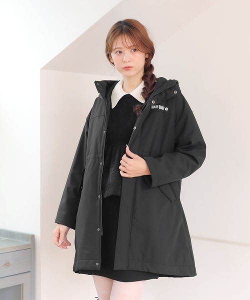 ロゴパデッド ロングコート（ダウンジャケット/コート）｜MARY QUANT