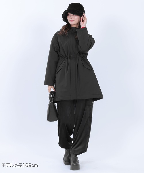 セール】ロゴパデッド ロングコート（ダウンジャケット/コート）｜MARY