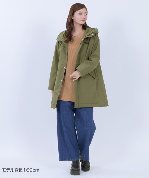 MARY QUANT（マリークワント）の「ロゴパデッド ロングコート（ダウン