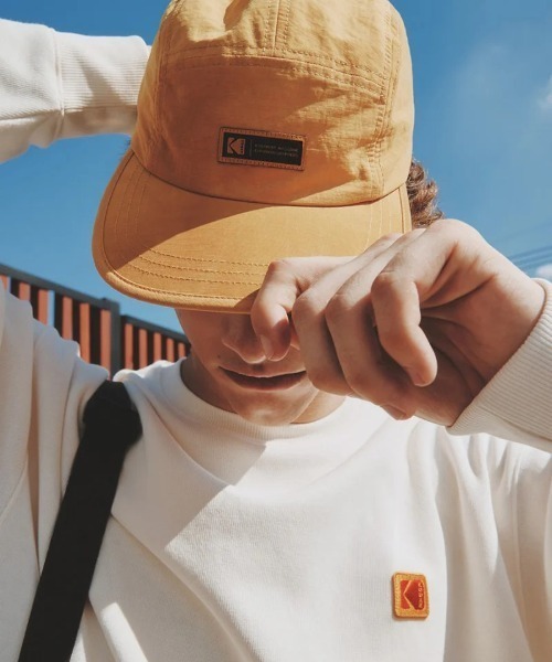 KODAK(コダック)の「【日本未発売/WEB限定】KODAK(コダック)/グラフィック プリント プルオーバー スウェットシャツ/Scenery graphic sweatshirt(スウェット・レディース・ピンク/ブラック/アイボリー/ブルー・M/L/XL)」の6枚目の写真