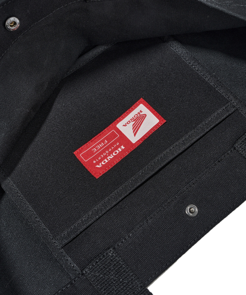 PHYPS MOTORCYCLE(フィップスモーターサイクル)の「Honda Strap Canvas Bag_Black(メッセンジャーバッグ・レディース・その他・FREE)」の5枚目の写真
