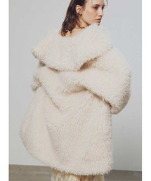 COEL（コエル）の「ビッグカラーエコファーコート（その他アウター）」