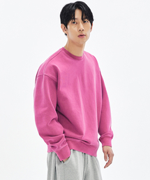 SOVERMENT（ソヴメント）の「980g ピグメント スウェット -フェイデッドマゼンタ-（スウェット）」