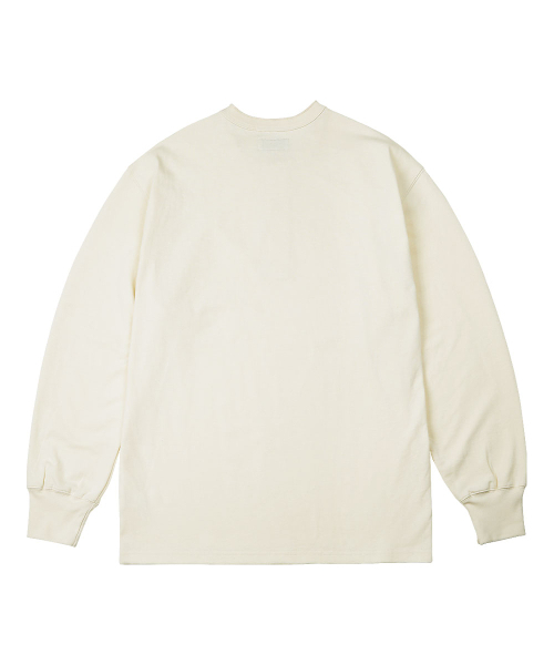 sortie(ソルティ)の「Utility Henly neck Long Sleeve (Ivory)(Tシャツ/カットソー・メンズ・その他・LARGE/MEDIUM/X-LARGE)」の2枚目の写真