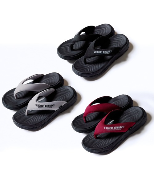 VIRGOwearworks（ヴァルゴウェアワークス）の「GRIP STRIDE SANDAL（サンダル・メンズ・ブラック/グレー/レッド・2/3/4）」の4枚目の写真