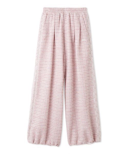 FURFUR(ファーファー)の「ツイーディトラックパンツ(その他パンツ・レディース・ブラック/サックスブルー/ピンク・0/1)」の3枚目の写真