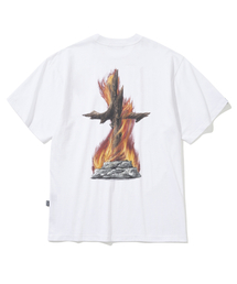 NOT4NERD(�m�b�g�t�H�[�i�[�h)��Burning Stake T-Shirts - White(T�V���c/�J�b�g�\�[)
