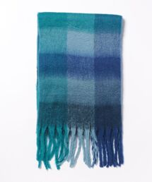 Avalon（アヴァロン）の「カラフルシャギーチェックチェックマフラー（ストール/ショール）」