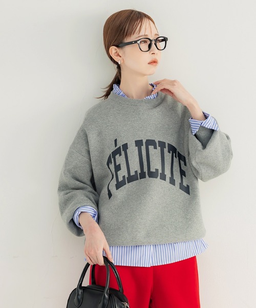 coca(coca)(コカ)の「襟フリルオーバーサイズシャツ(シャツ/ブラウス・レディース・ホワイト/ストライプ・L/M/S)」の14枚目の写真