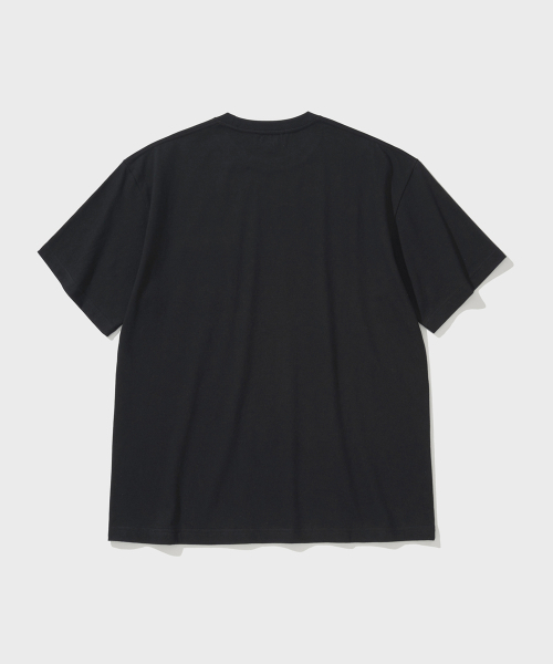 SHIRTER(シャーター)の「FINE COTTON OVERSIZE FIT T-SHIRT (BLACK)(Tシャツ/カットソー・メンズ・その他・SMALL/MEDIUM/LARGE)」の2枚目の写真