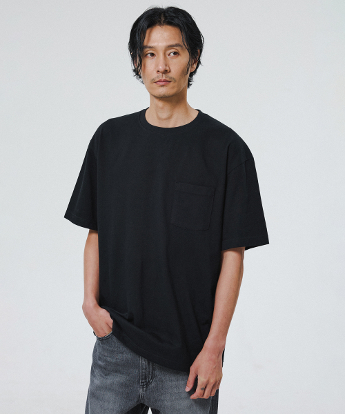 SHIRTER(シャーター)の「FINE COTTON OVERSIZE FIT T-SHIRT (BLACK)(Tシャツ/カットソー・メンズ・その他・SMALL/MEDIUM/LARGE)」の5枚目の写真