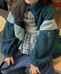 aimoha（アイモハ）の「【aimoha-KIDS-】キッズ　ボアジップアップブルゾン (AW)（ブルゾン）」