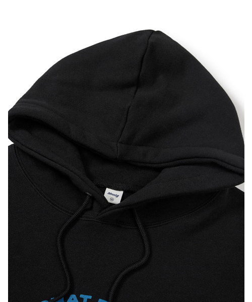 MMLG（エムエムエルジー）の「[Mmlg] M STAMP HOODIE (EVERY BLACK)（パーカー・レディース・その他・LARGE/X-LARGE/SMALL/MEDIUM）」の3枚目の写真