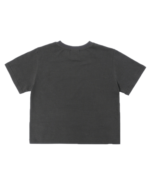 MATCHGLOBE（マッチグローブ）の「ハートチェリークロップTシャツ（ダークグレー）（Tシャツ/カットソー・レディース・その他・FREE）」の2枚目の写真