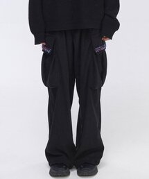 THE GREATEST（ザ　グレイテスト）の「Corduroy Banding Pants Black（スウェットパンツ）」