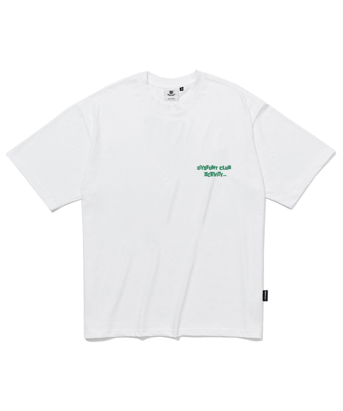 DYSFUNCT(ディスファンクト)の「FUNDAY CLUB T-SHIRT (WHITE)(Tシャツ/カットソー・レディース・その他・SMALL/MEDIUM)」の1枚目の写真
