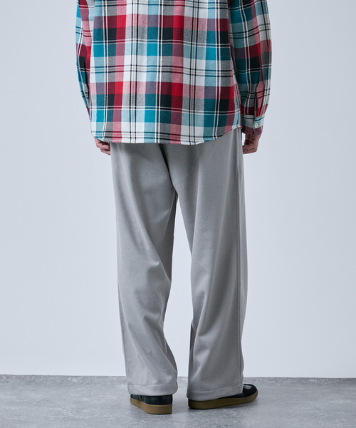 B.C STOCK(ベーセーストック)の「ウールライクフランネル オーバーパンツ(その他パンツ・メンズ・チャコールグレー/ブラック/グレー・MEDIUM/LARGE)」の22枚目の写真