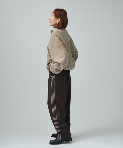 VERMEIL par iena(ヴェルメイユパーイエナ)の「Wool fleece プルオーバー(その他トップス・レディース・ブラウン系その他/ホワイト・38/36)」の8枚目の写真