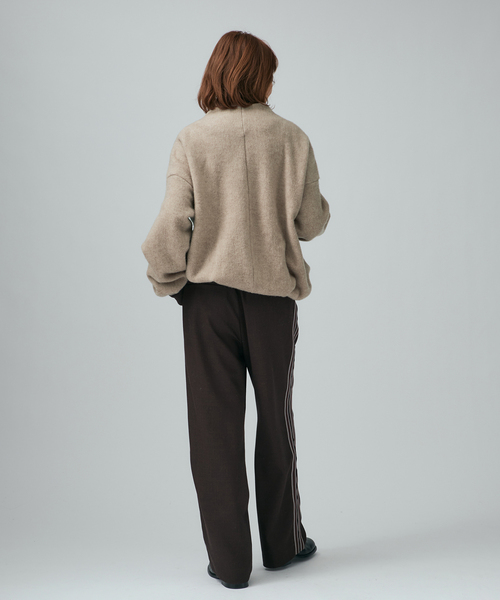 VERMEIL par iena(ヴェルメイユパーイエナ)の「Wool fleece プルオーバー(その他トップス・レディース・ブラウン系その他/ホワイト・38/36)」の9枚目の写真