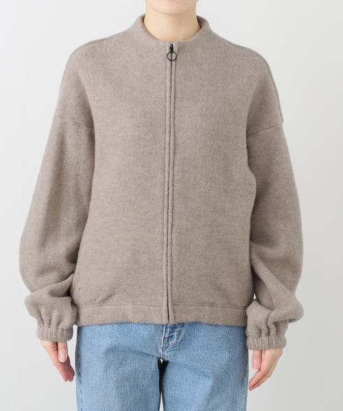 VERMEIL par iena(ヴェルメイユパーイエナ)の「Wool fleece プルオーバー(その他トップス・レディース・ブラウン系その他/ホワイト・38/36)」の13枚目の写真