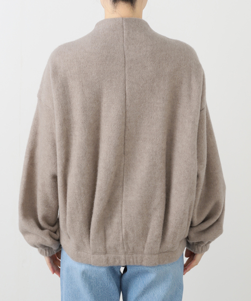 VERMEIL par iena(ヴェルメイユパーイエナ)の「Wool fleece プルオーバー(その他トップス・レディース・ブラウン系その他/ホワイト・38/36)」の15枚目の写真