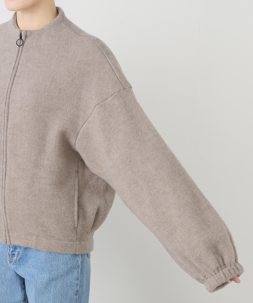 VERMEIL par iena(ヴェルメイユパーイエナ)の「Wool fleece プルオーバー(その他トップス・レディース・ブラウン系その他/ホワイト・38/36)」の16枚目の写真
