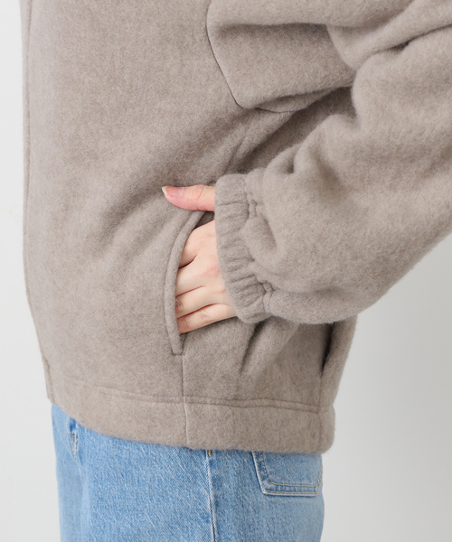 VERMEIL par iena(ヴェルメイユパーイエナ)の「Wool fleece プルオーバー(その他トップス・レディース・ブラウン系その他/ホワイト・38/36)」の17枚目の写真