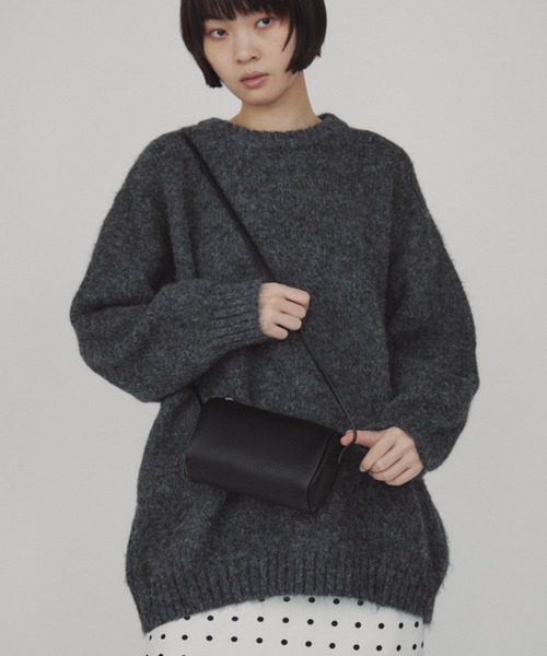 duei(デュイ)の「フェイクレザーミニショルダーバッグ(ショルダーバッグ・レディース・ブラック/レッド・FREE)」の5枚目の写真