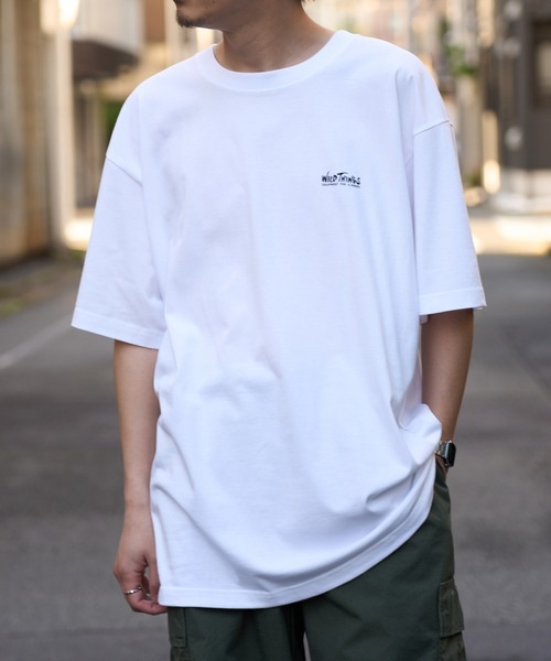 WILD THINGS(ワイルドシングス)の「【WILD THINGS】OLD ICONS TEE / WT26057K(Tシャツ/カットソー・メンズ・ブラック/ホワイト/ネイビー・S/M/L/XL)」の12枚目の写真