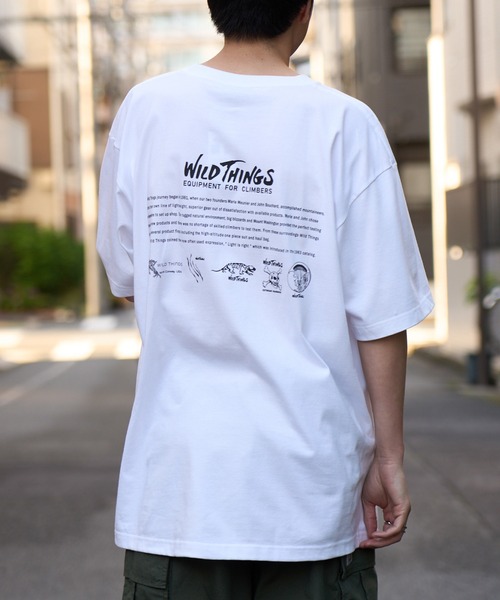 WILD THINGS(ワイルドシングス)の「【WILD THINGS】OLD ICONS TEE / WT26057K(Tシャツ/カットソー・メンズ・ブラック/ホワイト/ネイビー・S/M/L/XL)」の15枚目の写真
