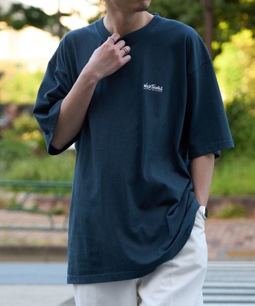 WILD THINGS(ワイルドシングス)の「【WILD THINGS】OLD ICONS TEE / WT26057K(Tシャツ/カットソー・メンズ・ブラック/ホワイト/ネイビー・S/M/L/XL)」の6枚目の写真