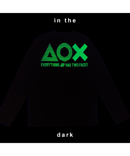 AOX(エーオーエックス)の「Big logo t-shirt(Black)(Tシャツ/カットソー・メンズ・その他・SMALL/LARGE/MEDIUM)」の3枚目の写真